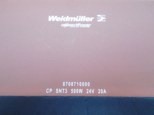 WEIDMULLER 8708710000 POWER SUPPLY