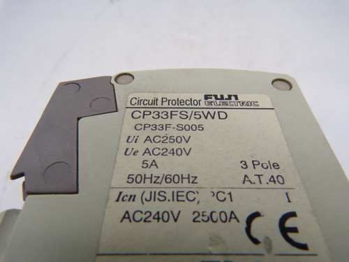 FUJI ELECTRIC CP33FS/5WD CIRCUIT BREAKER
