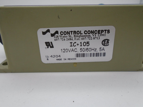 CONTROL CONCEPTS IC-105-120VAC EMI FILTER