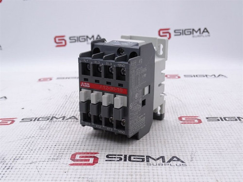 ABB A12-30-10-84 CONTACTOR 3-POLE 110-120V 50/60HZ 28A (72430 - USED)