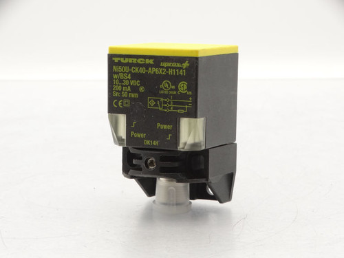 TURCK NI50U-CK40-AP6X2-H1141 W/BS4 Sensor