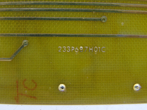 WESTINGHOUSE 233P687H01C CIRCUIT BOARD