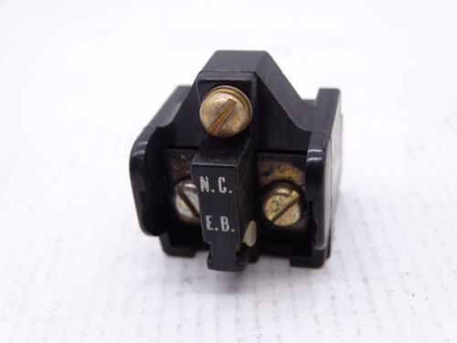 ALLEN BRADLEY 1495-G4 SERIES L CONTACT BLOCK