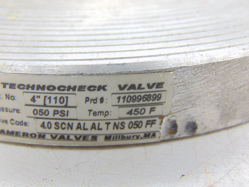 CAMERON VALVES 110996899 VALVE