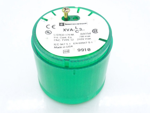 SCHNEIDER ELECTRIC XVA-L3C-G INDICATOR LIGHT