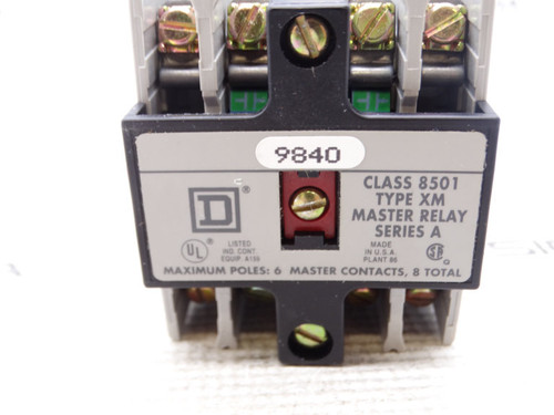 SCHNEIDER ELECTRIC 8501XMO60 RELAY