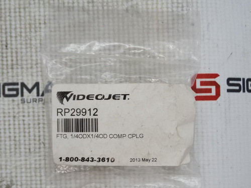 VIDEOJET RP29912 FITTING