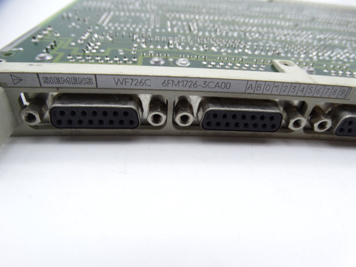 SIEMENS 6FM1726-3CA00 CIRCUIT BOARD