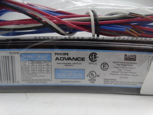 PHILIPS ICN-3P32-N BALLAST