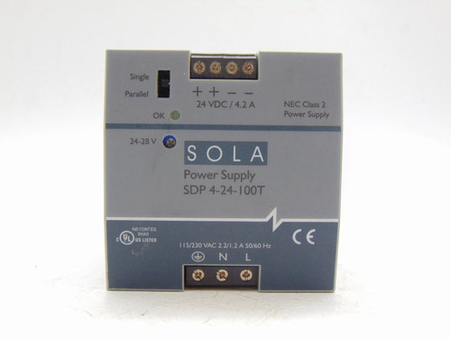 SOLA HD SDP-4-24-100T POWER SUPPLY