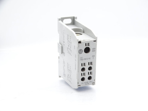 ALLEN BRADLEY 1492-PDE1C142 SERIES A POWER DISTRIBUTION BLOCK