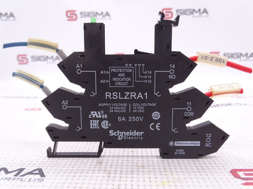 SCHNEIDER ELECTRIC SQUARE D RSLZRA1 RELAY