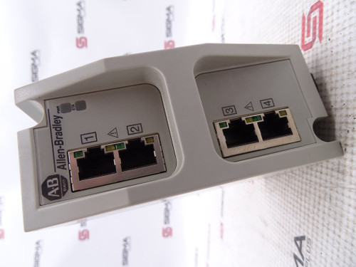 ALLEN BRADLEY 1783-EMS04T SERIES A ETHERNET SWITCH