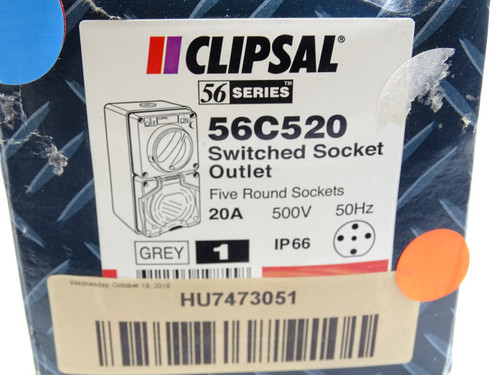 CLIPSAL 56C520 RECEPTACLE