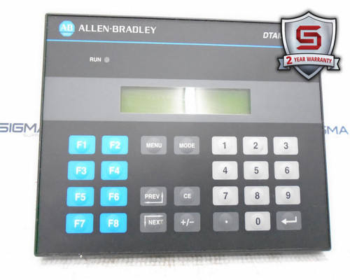 Allen Bradley 2707-M485P3 Series D HMI