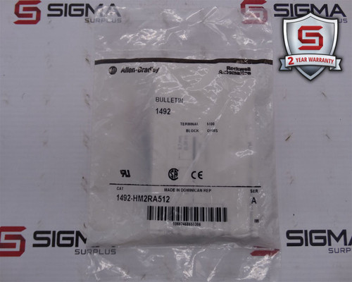 ALLEN BRADLEY 1492-HM2RA512 SERIES A CONNECTOR