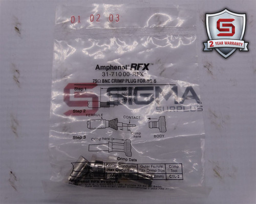 AMPHENOL 31-71000-RFX PLUG