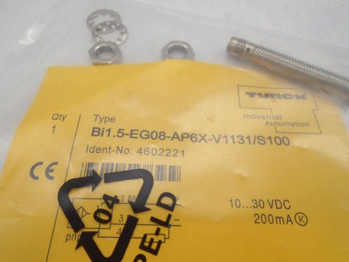 TURCK BI1.5-EG08-AP6X-V1131/S100 SENSOR