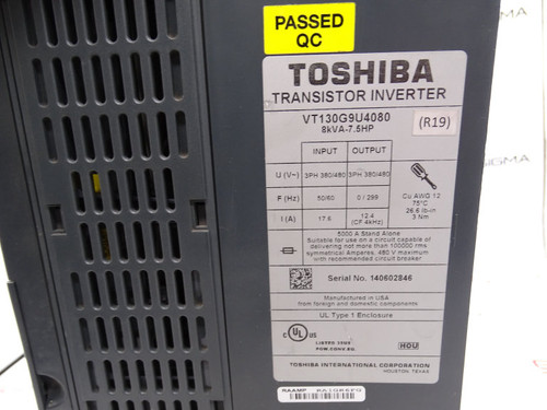 TOSHIBA VT130G9U4080 DRIVE