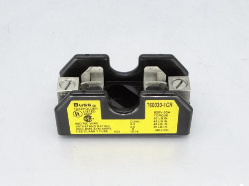 BUSSMANN T60030-1CR FUSE HOLDER