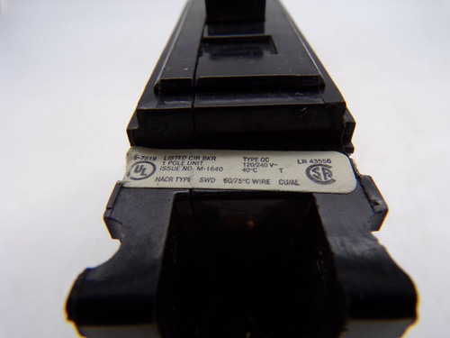 GENERAL ELECTRIC QC120 CIRCUIT BREAKER