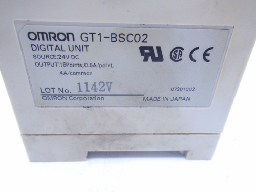 OMRON GT1-BSC02 PLC MODULE