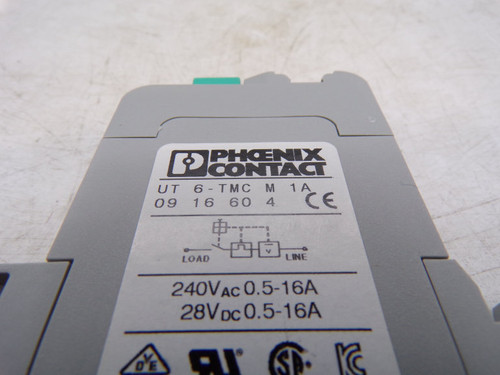 PHOENIX CONTACT UT 6-TMC M 1A CIRCUIT BREAKER