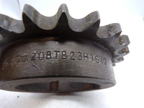 MARTIN SPROCKET & GEAR INC 40BTB23H SPROCKET