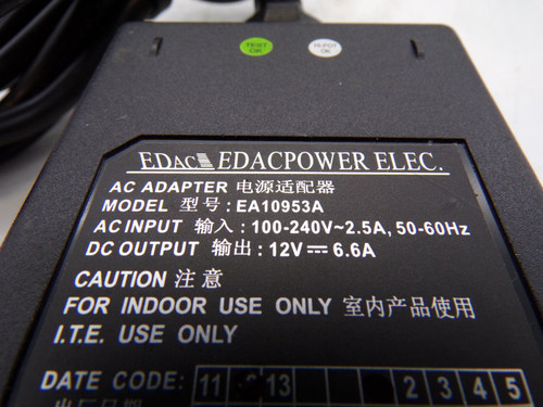 EDAC EA10953A POWER SUPPLY