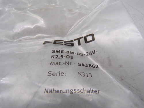 FESTO SME-8M-DS-24V-K2,5-OE (543862) SENSOR