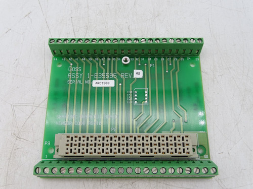 GOSS 1-E35595-02 CIRCUIT BOARD