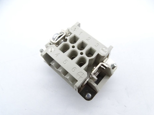 LAPP USA EPIC CONNECTORS H-BE 6 SS CONNECTOR