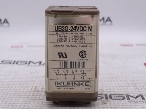 KUHNKE AUTOMATION UF3G-24VDC1 RELAY