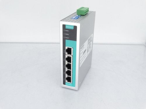 THE MOXA GROUP EDS-G205 ETHERNET SWITCH