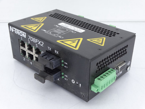 RED LION CONTROLS 708FXE2-SC-15 ETHERNET SWITCH
