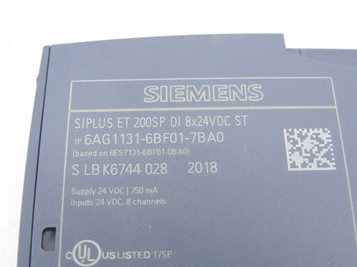 SIEMENS 6AG1131-6BF01-7BA0 PLC MODULE