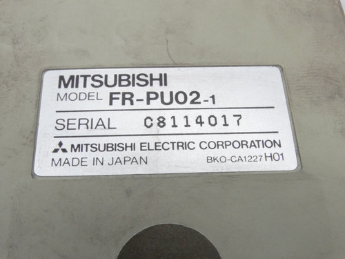 MITSUBISHI FR-PU02-1 PLC MODULE