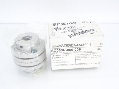 ZERO MAX INC SC050R-009-009 COUPLING