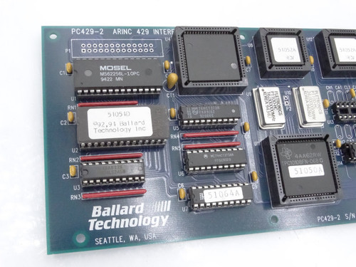 BALLARD TECHNOLOGY PC429 CIRCUIT BOARD