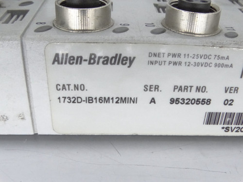 Allen Bradley 1732D-IB16M12MINI Series A PLC Module