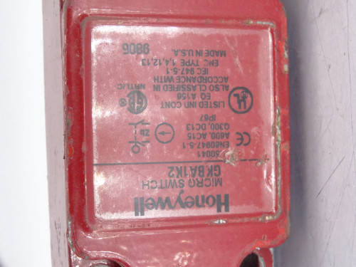 HONEYWELL GKBA1K2 SWITCH