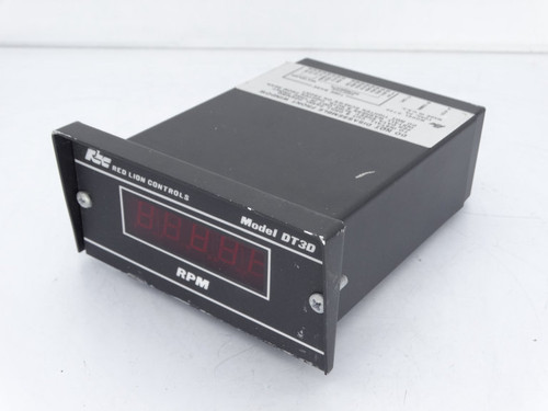 RED LION CONTROLS DT3D0510 PANEL METER
