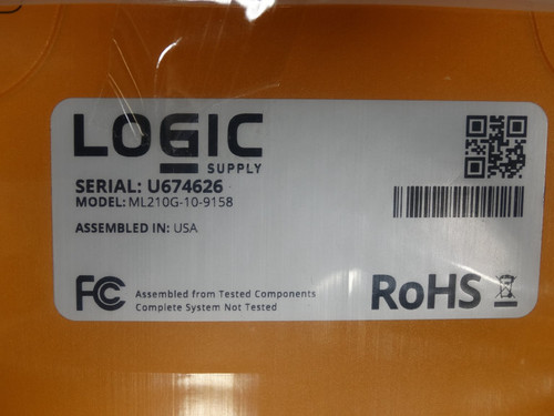 LOGIC ML210G-10-9158 POWER SUPPLY LOGIC ML210G-10-9158 POWER SUPPLY