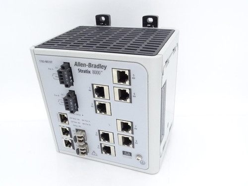 ALLEN BRADLEY 1783-MS10T SERIES A ETHERNET SWITCH