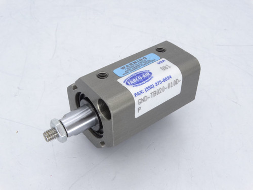 FABCO GND-TB020-010D-P PNEUMATIC CYLINDER