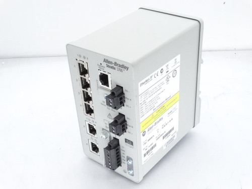 ALLEN BRADLEY 1783-BMS06TA SERIES A ETHERNET SWITCH