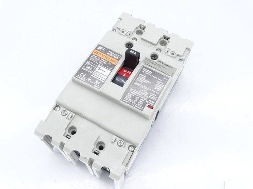 FUJI ELECTRIC BW125JAGU-3P080 CIRCUIT BREAKER