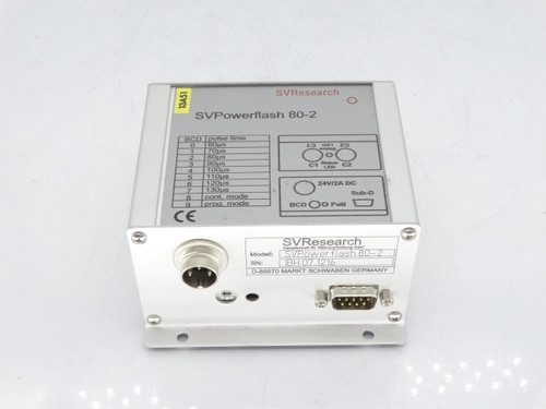 SVRESEARCH SVPOWERFLASH 80-2 PLC MODULE