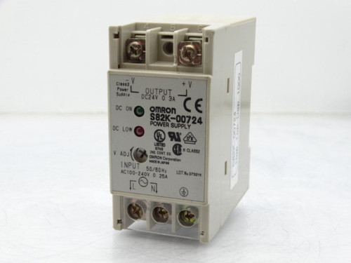 OMRON S82K-00724 POWER SUPPLY USED (1255450536 - )