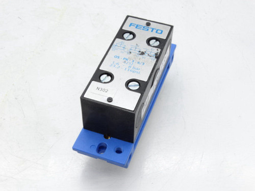 FESTO OS-PK-3-6/3 Air Pressure Regulator Used
